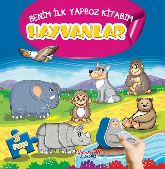 Hayvanlar - Benim İlk Yapboz Kitabım ürün görseli 1