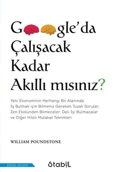 Google'Da Çalışacak Kadar Akıllı Mısınız? ürün görseli 1