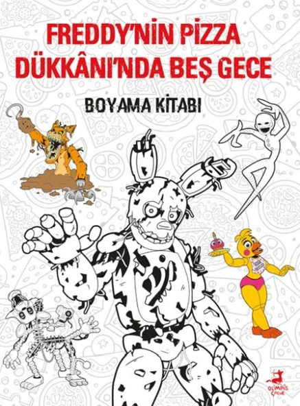 Freddy’nin Pizza Dükkânı’Nda Beş Gece : Boyama Kitabı ürün görseli 1