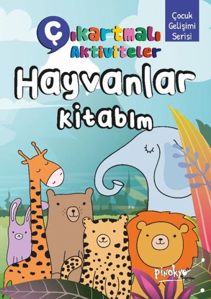 Çıkartmalı Aktiviteler Hayvanlar Kitabım ürün görseli 1