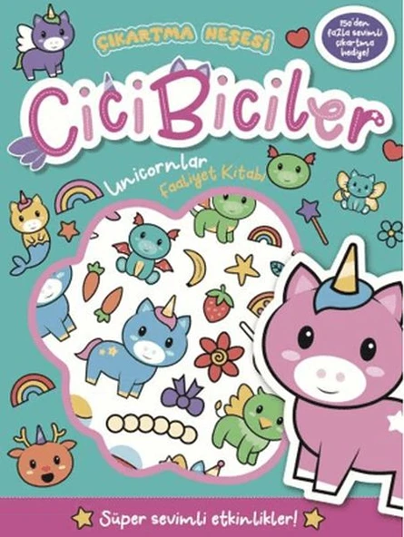 Cicibiciler Unicornlar Faaliyet Kitabı ürün görseli 1