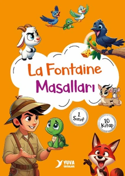La Fontaine Masalları 1. Sınıf 10 Kitap ürün görseli 1