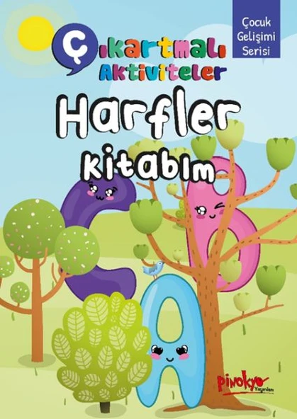 Çıkartmalı Aktiviteler Harfler Kitabım ürün görseli 1