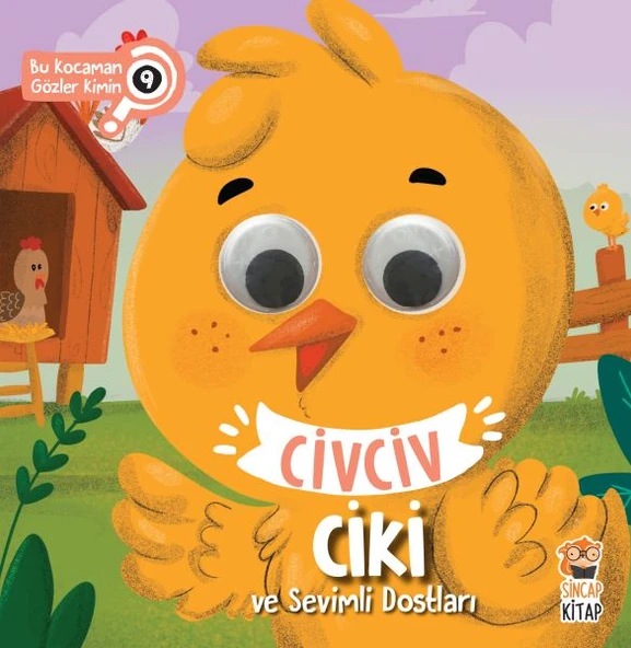 Bu Kocaman Gözler Kimin? 9 - Civciv Ciki ve Sevimli Dostları ürün görseli 1