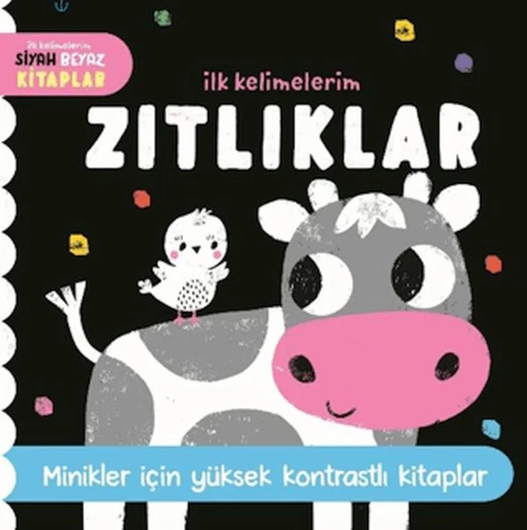 İlk Kelimelerim Siyah Beyaz Kitaplar Zıtlıklar ürün görseli 1