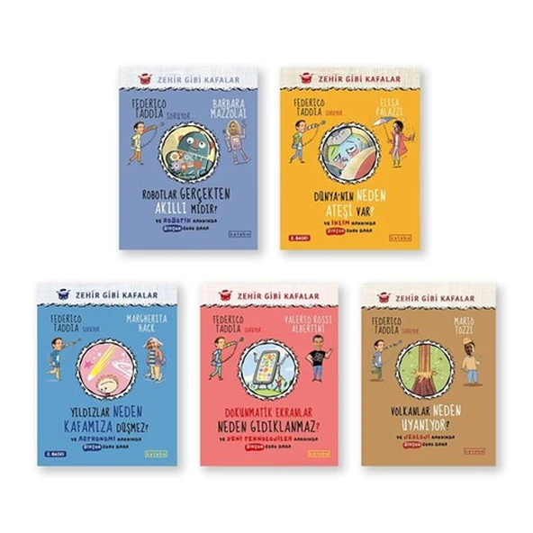 Zehir Gibi Kafalar (5 Kitap) ürün görseli 1