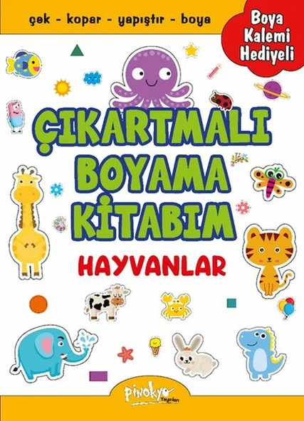 Çıkartmalı Boyama Hayvanlar ürün görseli 1