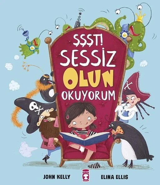 Şşşt! Sessiz Olun Okuyorum ürün görseli 1
