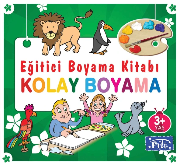 Eğitici Boyama Kitabı - Kolay Boyama ürün görseli 1