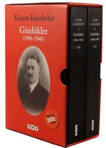 Kazım Karabekir - Günlükler (1906-1948)-(2 Cilt) ürün görseli 1
