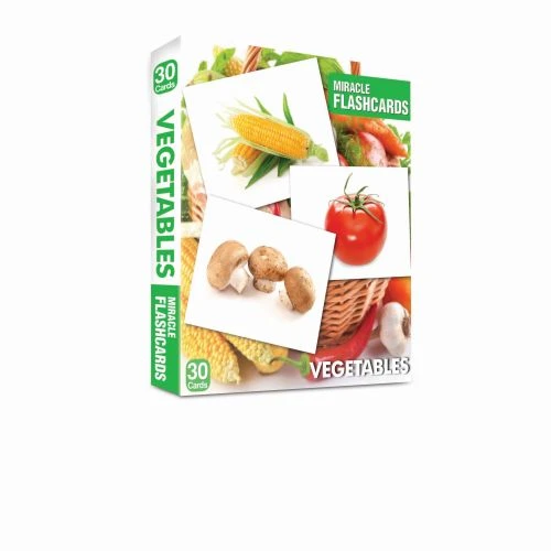 Vegetables Miracle Flashcards (30 Cards) ürün görseli 1