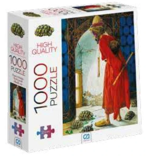 Kaplumbağa Terbiyecisi Puzzle 1000 ürün görseli 1