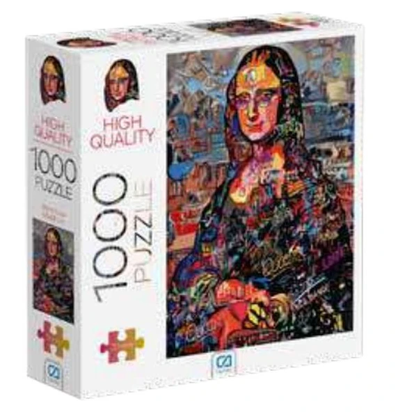 Mona Lisa Puzzle 1000 ürün görseli 1