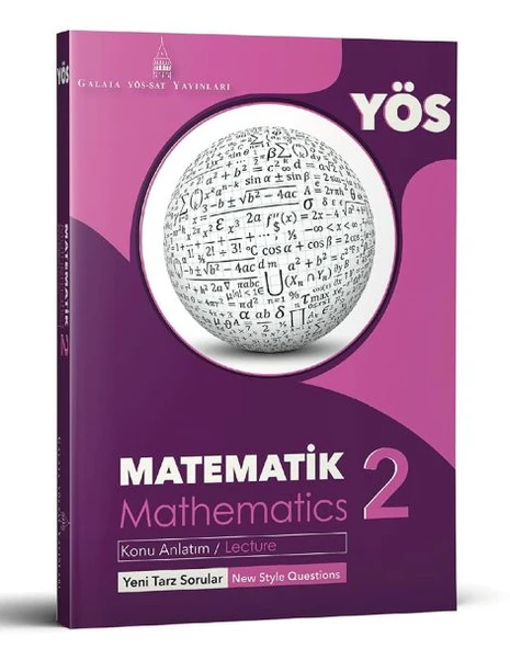 Galata YÖS-SAT Matematik 2 Konu Anlatım ürün görseli 1