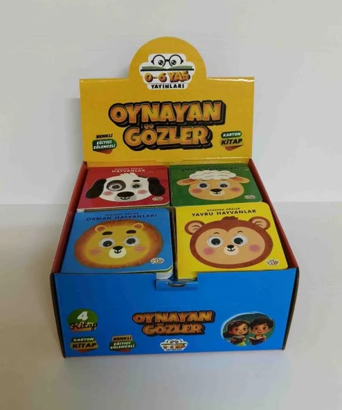Oynayan Gözler 4 Kitap ürün görseli 1