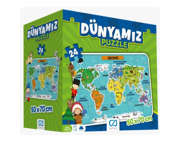 Dünyamız Yer Puzzle ürün görseli 1