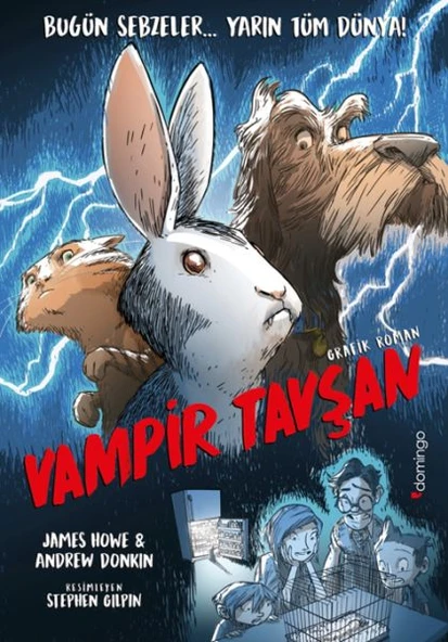 Vampir Tavşan: Küçük Küçük Ürpertecek ve Kıkır Kıkır Güldürecek Bir Grafik Roman ürün görseli 1