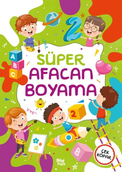 Süper Afacan Boyama Kitabı ürün görseli 1