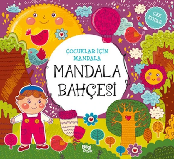 Çocuklar İçin Mandala - Mandala Bahçesi ürün görseli 1