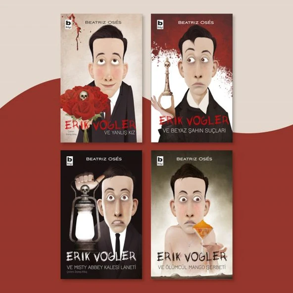 Erik Vogler Maceraları seti (4 kitap) ürün görseli 1