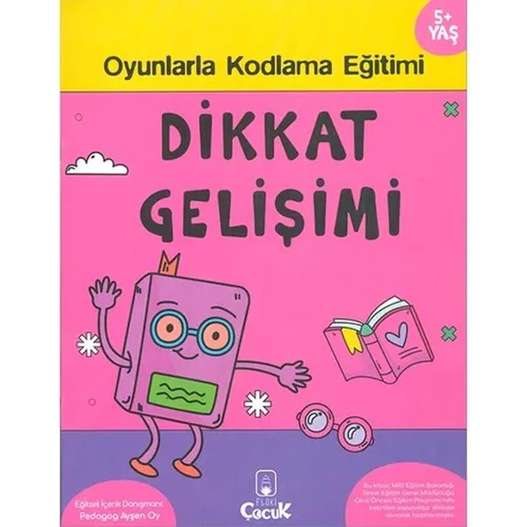 Dikkat Gelişimi 5+ Yaş Oyunlarla Kodlama ürün görseli 1