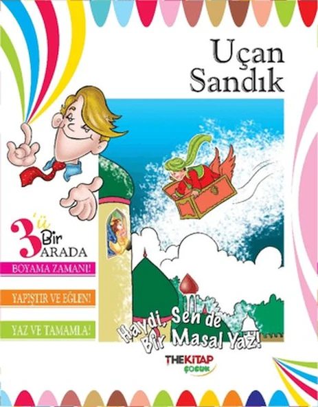 Uçan Sandık (Üçü Bir Arada Etkinlik Kitabı) ürün görseli 1