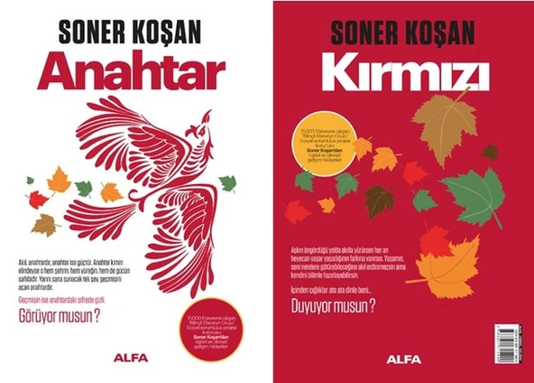 Kırmızı - Anahtar (Çift Taraflı Kitap) ürün görseli 1