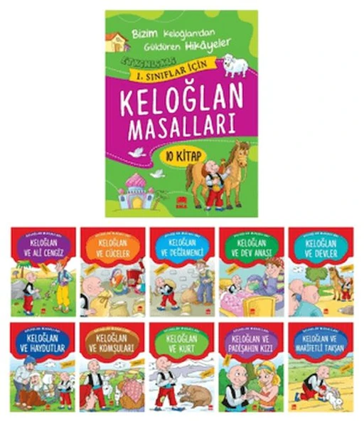 Etkinlikli Keloğlan Masalları (10 Kitap) ürün görseli 1