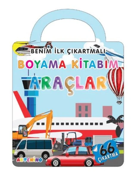 Benim İlk Çıkartmalı Boyama Kitabım - Araçlar ürün görseli 1