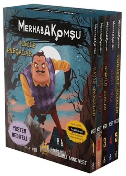 Merhaba Komşu 5 Kitaplık Kutulu Set ürün görseli 1