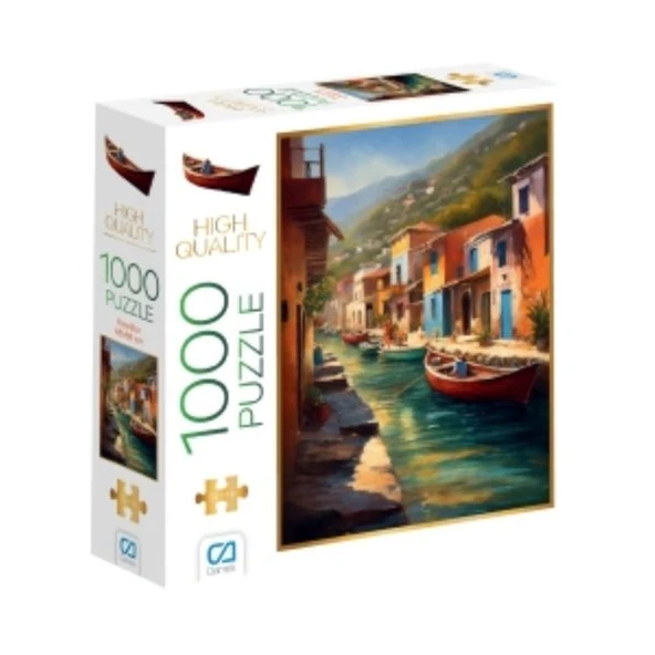 Kayıklar Puzzle  1000 ürün görseli 1