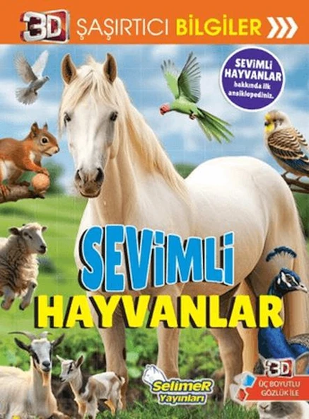 3D Şaşırtıcı Bilgiler - Sevimli Hayvanlar ürün görseli 1