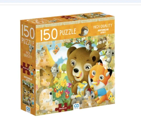 Hayvanlar Puzzle 150 ürün görseli 1