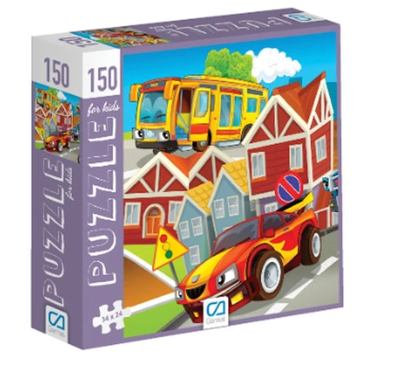 Arabalar Puzzle 150 ürün görseli 1