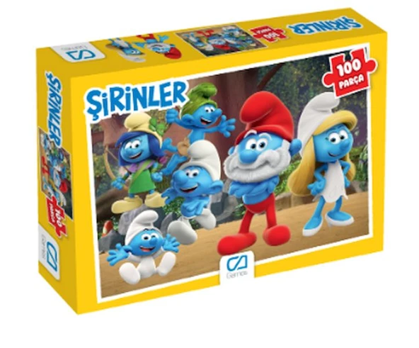 Şirinler Puzzle 100 ürün görseli 1