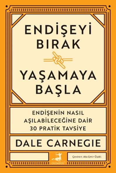 Endişeyi Bırak Yaşamaya Başla ürün görseli 1