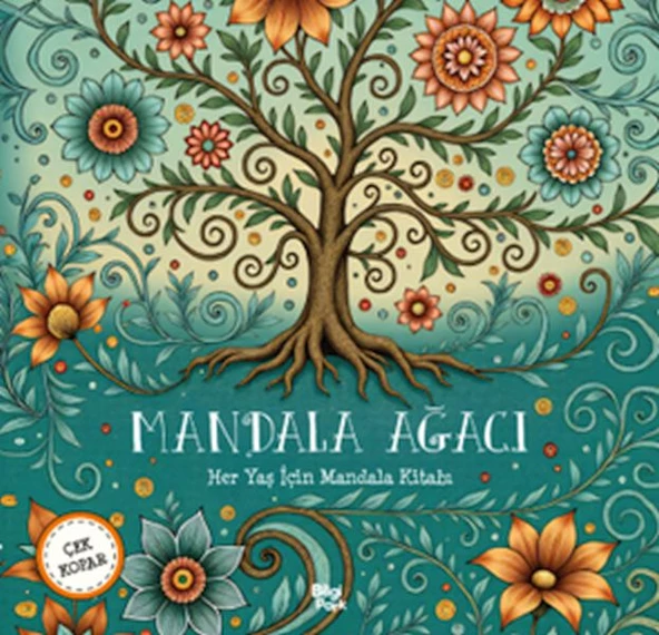Mandala Ağacı – Her Yaş İçin Mandala - Çek Kopar ürün görseli 1