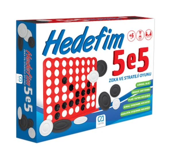 Hedefim 5 E 5 Oyunu ürün görseli 1