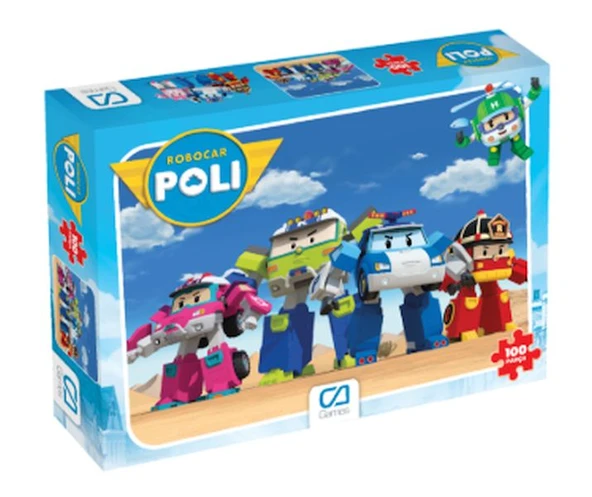 Robocar Puzzle 100 ürün görseli 1