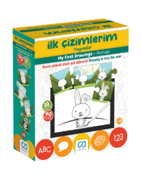 İlk Çizimlerim Hayvanlar ürün görseli 1