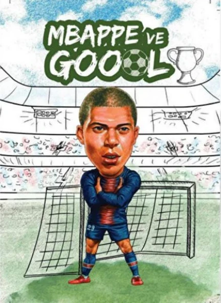 Notantik Not Defteri - Ve Goool Serisi - Mbappe ürün görseli 1