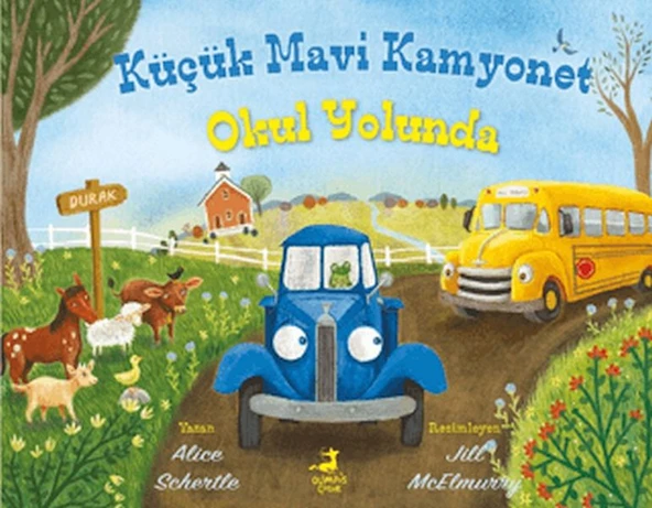 Küçük Mavi Kamyonet Okul Yolunda ürün görseli 1