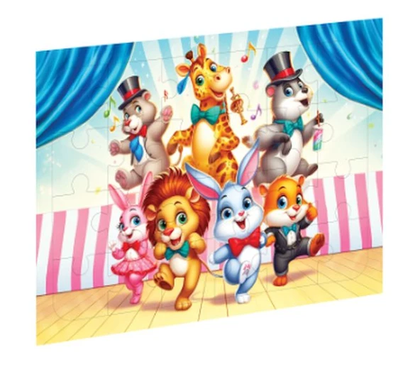 Karnaval Ahşap Puzzle ürün görseli 1