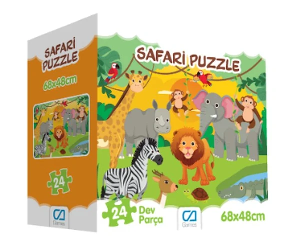 Safari Yer Puzzle ürün görseli 1