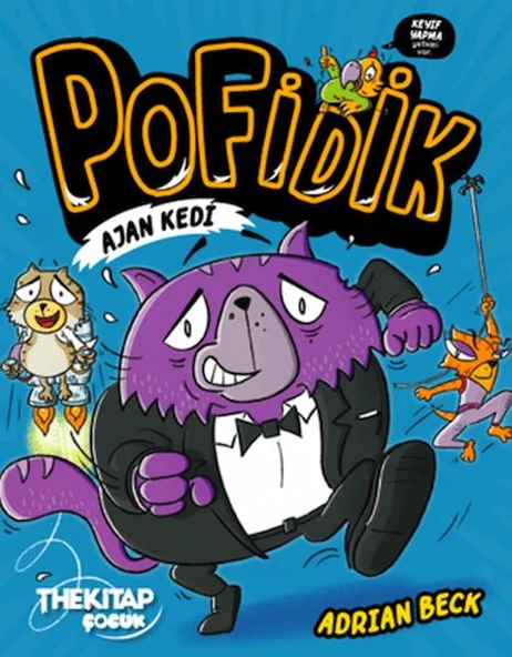 Pofidik Ajan Kedi ürün görseli 1
