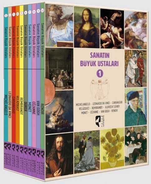 Sanatın Büyük Ustaları Seti (10 Kitap Takım) ürün görseli 1