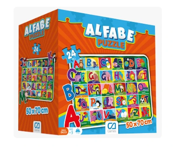 Alfabe Yer Puzzle ürün görseli 1