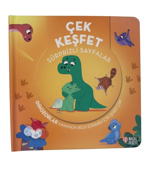 Çek Keşfet - Dinozorlar Sürprizli Sayfalar ürün görseli 1