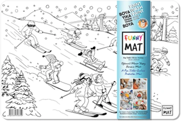 Funny Mat Kış Tatili / Winter Holiday İkili Set ürün görseli 1