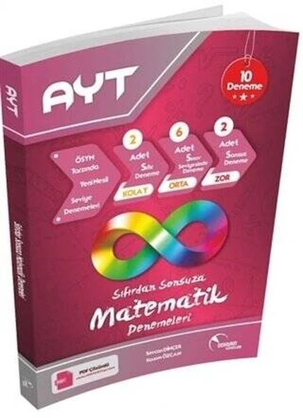 Doktrin Yayınları AYT Sıfırdan Sonsuza Matematik Video Çözümlü 10 lu Deneme ürün görseli 1